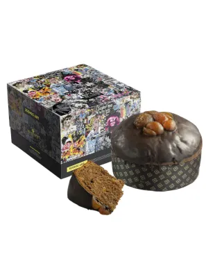 Iconic Art Artisan Panettone with Apricots from Vesuvius - Pasticceria Bonfissuto