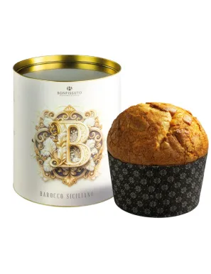 Sicilian Artisan Baroque Panettone 1 kg - Pasticceria Bonfissuto