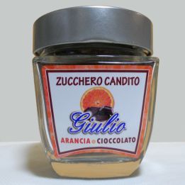Zucchero candito all'arancia