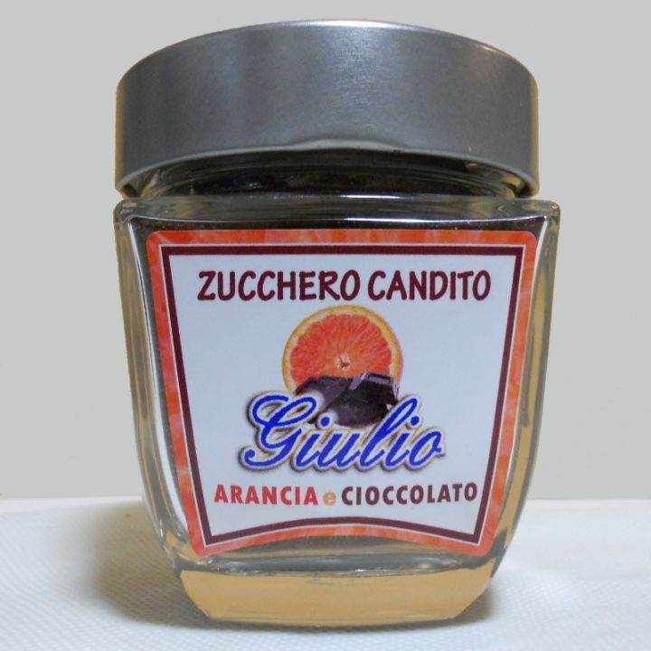 Zucchero candito all'arancia