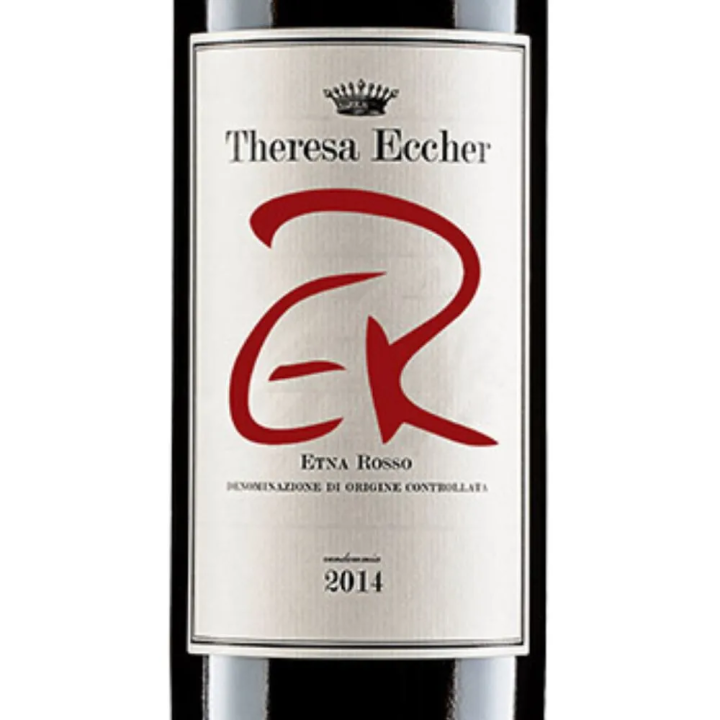 etichetta di er vino rosso di eccher