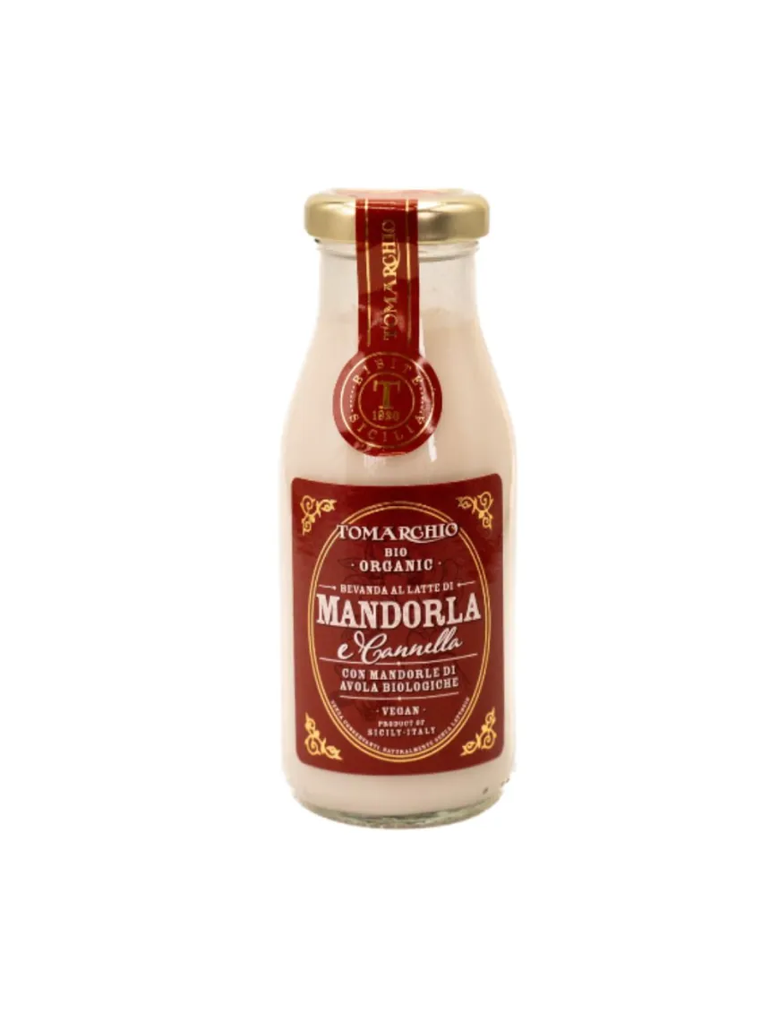 ORGANIC Almond Milk and Cinnamon with Avola Almonds - Tomarchio