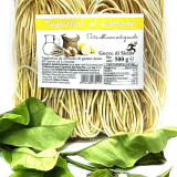 Handmade Tagliolini - Sicilian pasta flavored with lemon