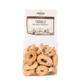 Handmade Taralli in Sicily with Fennel Seeds - 220 grams