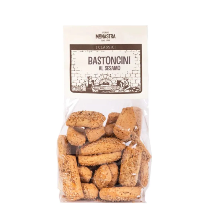 Sesame Sticks Artisanal handmade in Sicily - 220 grams