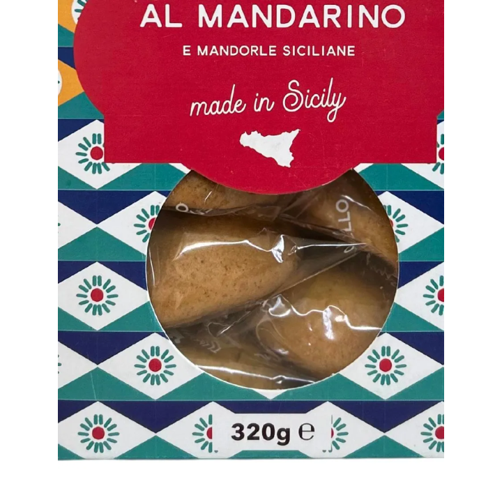 Artisanal Sicilian Tumminello Candied Apple and Cinnamon biscuits