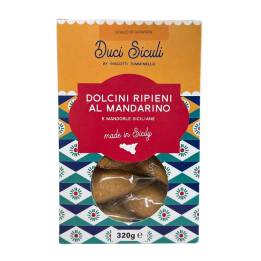 Artisanal Sicilian Tumminello Candied Apple and Cinnamon biscuits