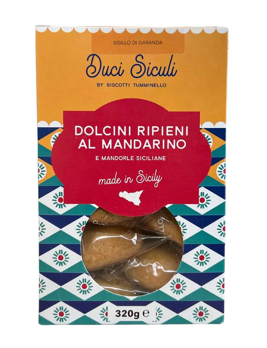Dolcini Ripieni al Mandarino con Mandorle Siciliane