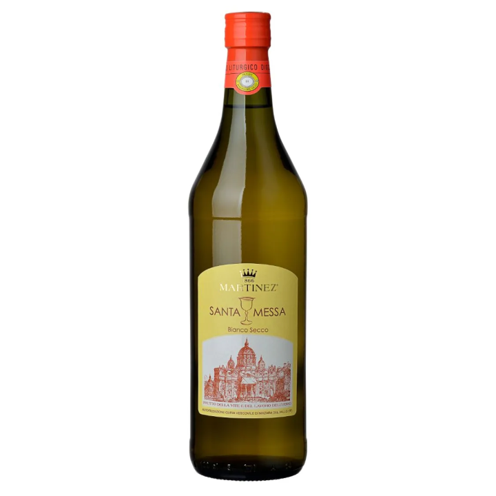 Liturgical Wine Santa Messa Bianco Secco - Martinez