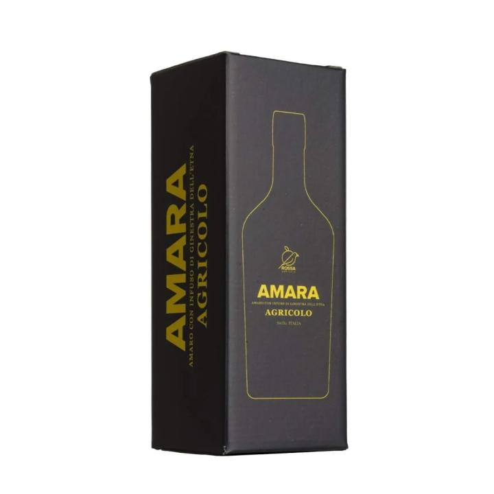 Sicilian liqueur produced in Sicily - Amaro Amara Agricolo