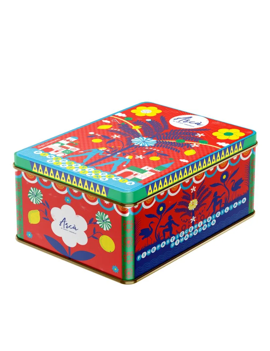 Online sale of biscuits in tins from the Arcà Tumminello - Esperidi
