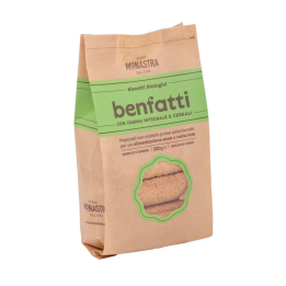 Organic biscuits with wholemeal flour and cereals - Benfatti BIO