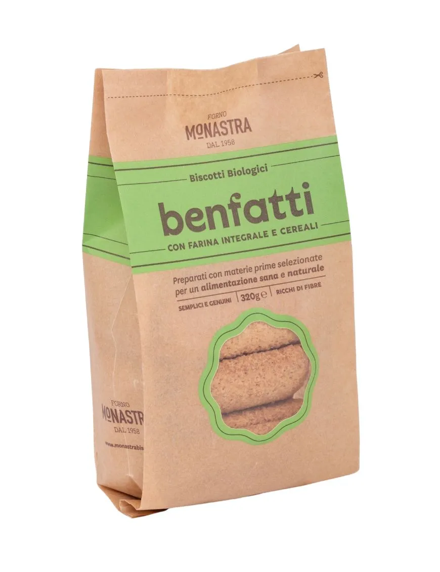 Biscotti Biologici con farina Integrale e Cereali