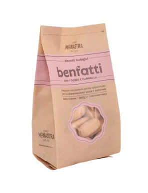 Biscotti Biologici con Yogurt e Cannella