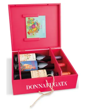 Music & Wine Donnafugata decorated wooden box
