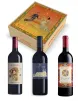 Author's Portrait - Wooden Case with 3 Donnafugata Reds