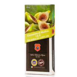 Cioccolato di Modica I.G.P. ai Fichi Bianchi del Cilento DOP