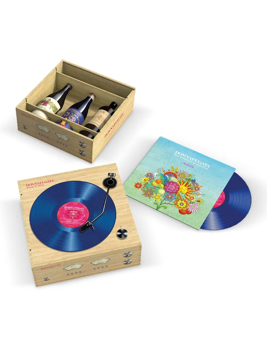 box regalo Donnafugata - 3 vini music and wine