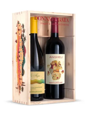 Viaggio a Contessa Entellina elegant gift box with Donnafugata wines