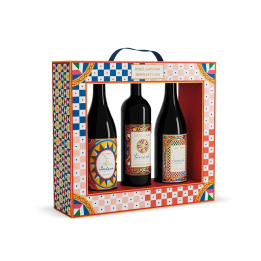 Elegant Dolce & Gabbana Frame with 3 Donnafugata wines
