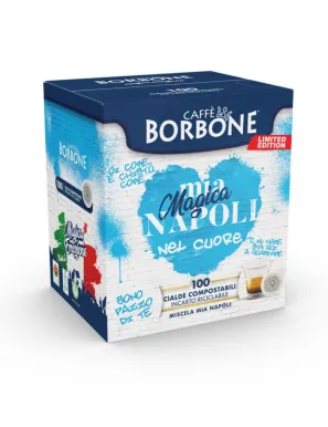 Cialde Filtro Carta ESE 44 mm Magica Napoli EDIZIONE LIMITATA - Caffè Borbone
