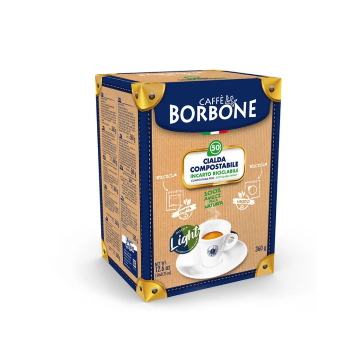 Cialde Filtro Carta ESE 44 mm Miscela Light - Caffè Borbone
