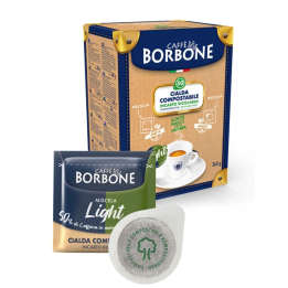 Cialde Filtro Carta ESE 44 mm Miscela Light - Caffè Borbone