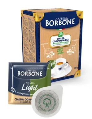 Cialde Filtro Carta ESE 44 mm Miscela Light - Caffè Borbone