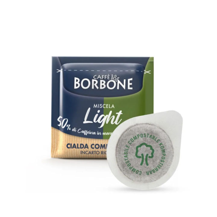 ESE 44 mm Paper Filter Pods Light Blend - Caffè Borbone