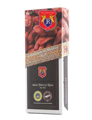 IGP Modica Chocolate with Goji Berries for sale on Gocce di Sicilia