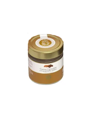 Sicilian Panettone with Caramel and Salted Caramel Spread Cream - Scyavuru