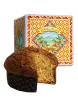 Traditional and delicious cake with Sicilian Citrus fruits and Saffron in a tin By D&G. - 1kg