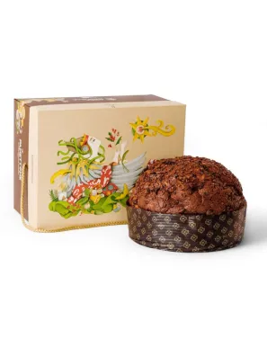 Artisan Panettone with Modica Chocolate - Angelo Inglima pastry shop