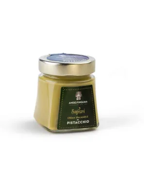 vasetto di crema al pistacchio