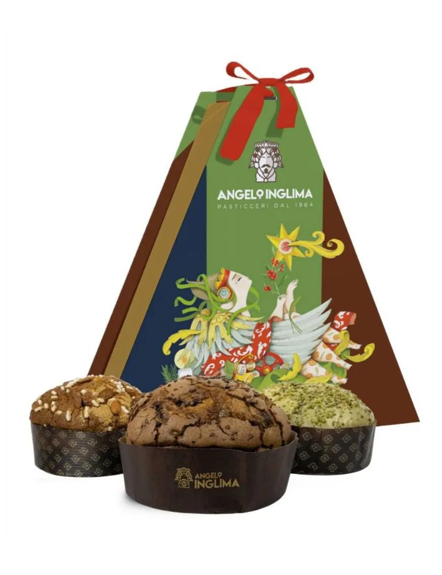 Trio of Panettone in Limited Edition from Pasticceria Angelo Inglima Trio of Panettone in Limited Edition from Pasticceria Angelo Inglima