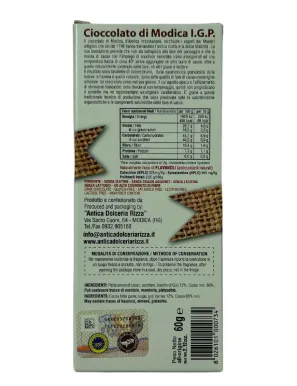 IGP Modica Chocolate with Goji Berries for sale on Gocce di Sicilia