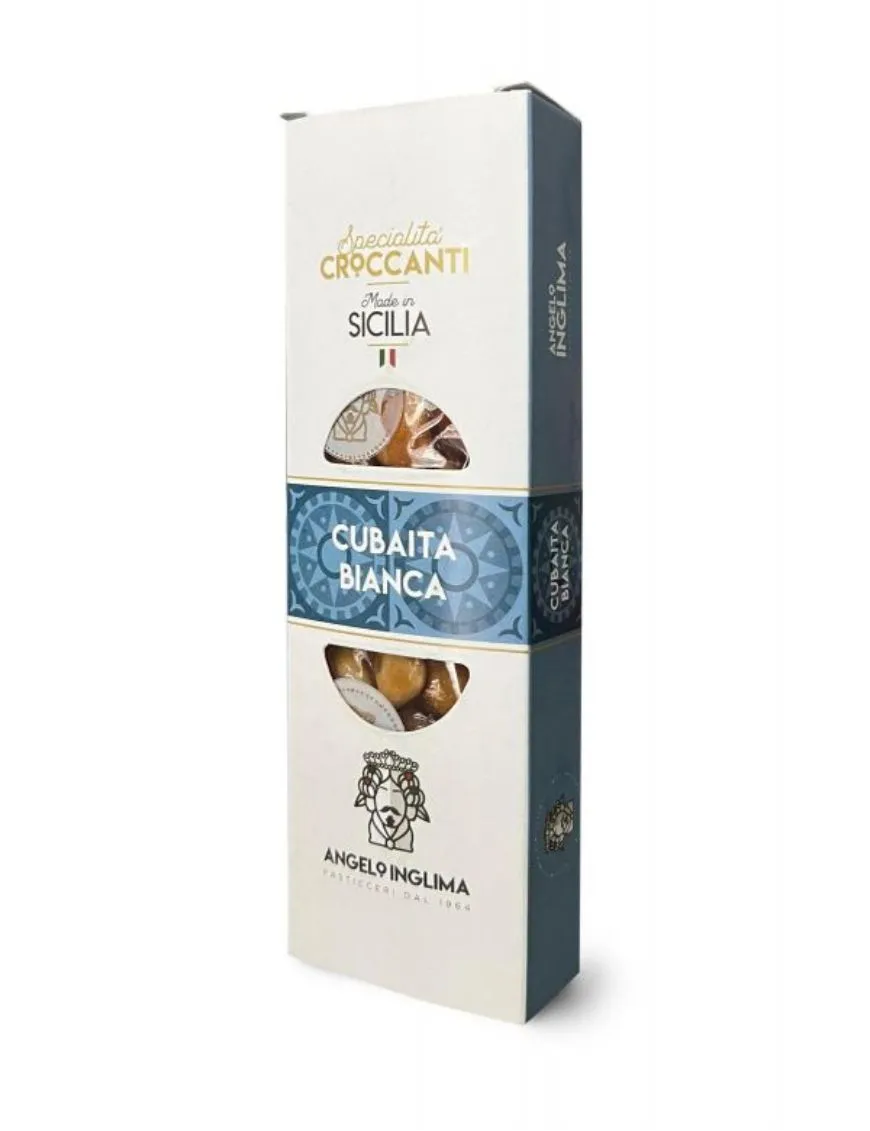 cubaita bianca della pasticceria inglima