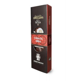 Black Cubaita with Dark Chocolate from Pasticceria Inglima in a 100 gram pack