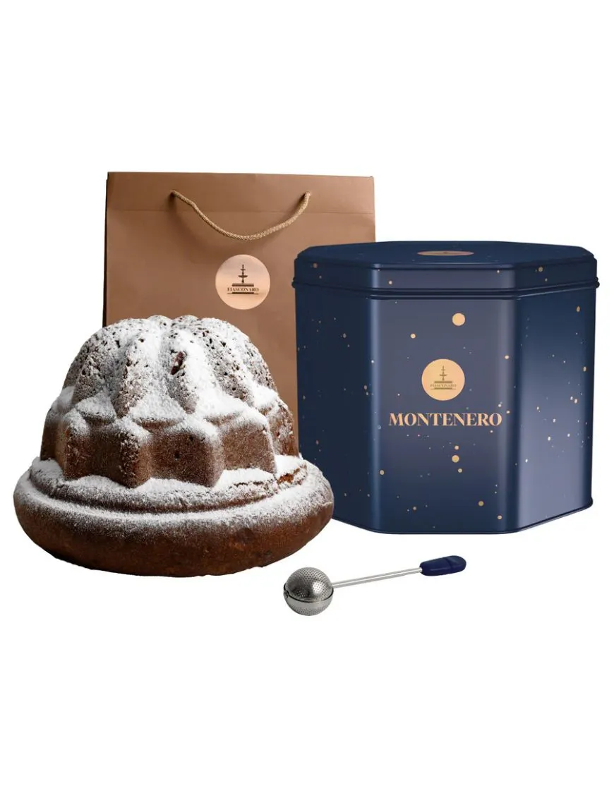 Montenero with Sicilian Chocolate, Cocoa and Lemon with steel duster - 700 g