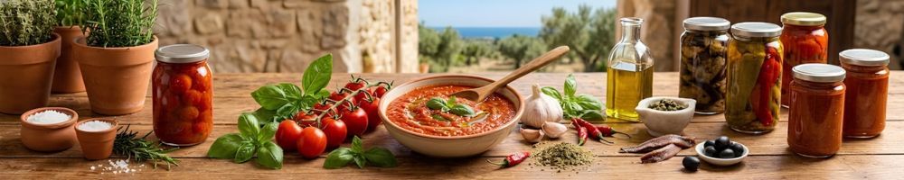 Sottoli e conserve siciliane di terra