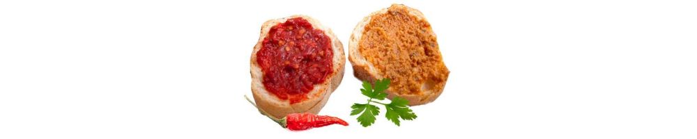 Sicilian pâtés and savoury creams
