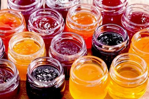 Citrus jams, fruit jams and Sicilian honey