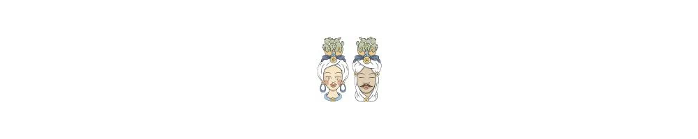 Handmade Sicilian Moor’s Heads