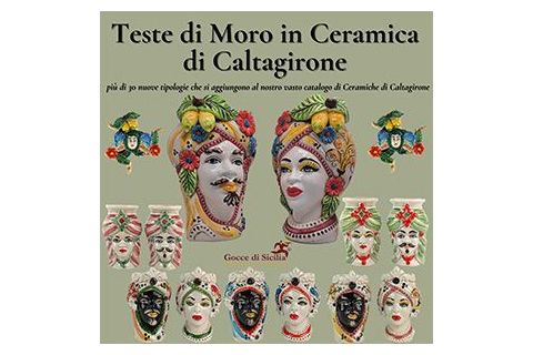Furnishing objects in original Caltagirone ceramics